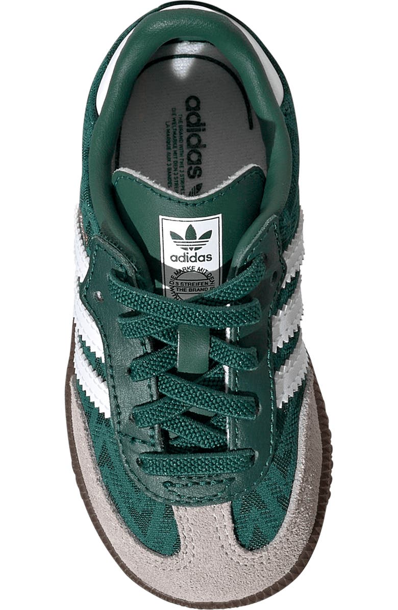 adidas Kids' Samba OG Sneaker, Alternate, color, Green/ White/ Gum