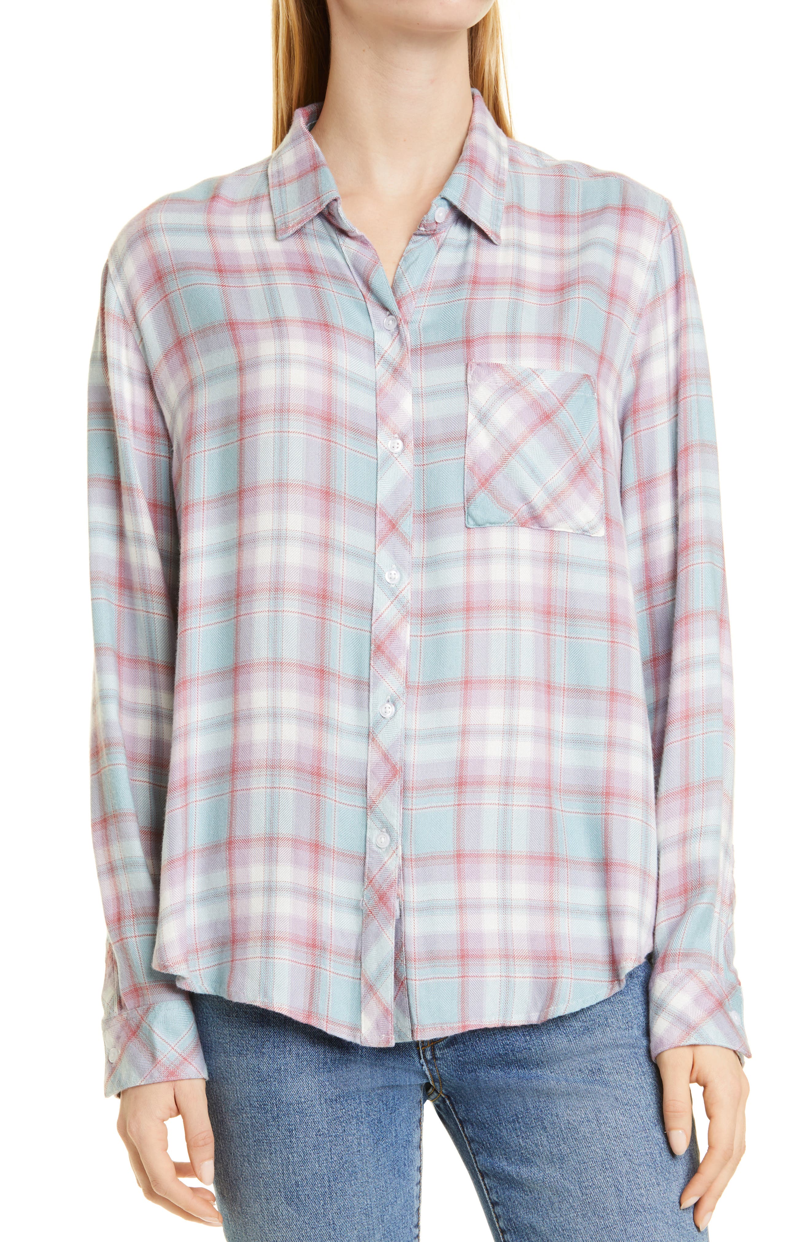 Rails Hunter Plaid Button-Up Shirt (Women) | Nordstrom