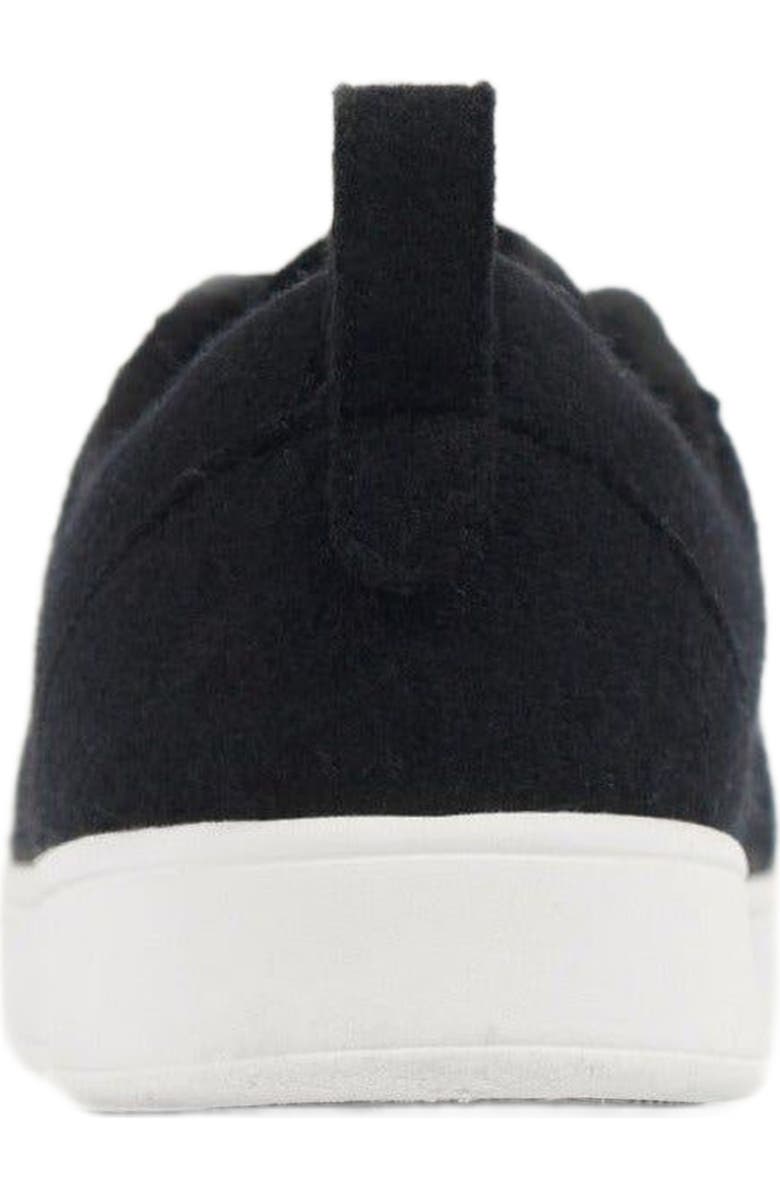 GOBI Mongolian Cashmere Cashmere Low Ankle Sneakers, Alternate, color, Black