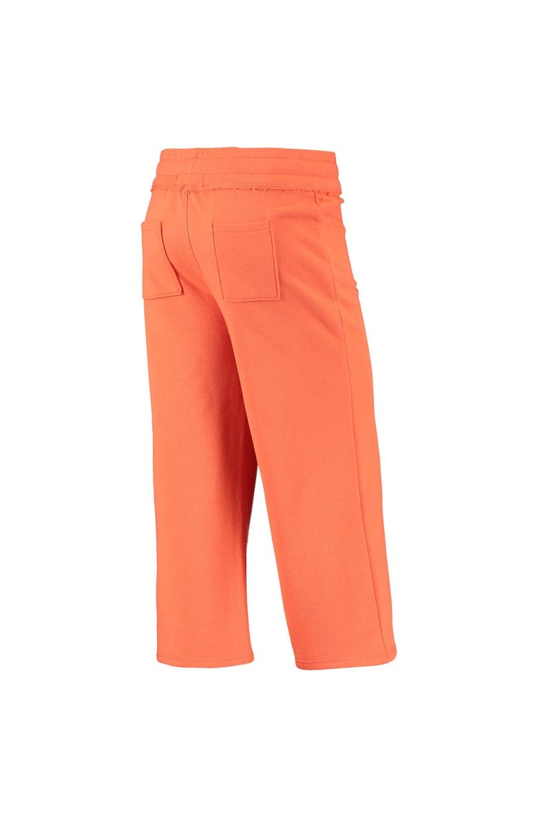 Junk Food Women's Junk Food Orange Cleveland Browns Cropped Pants, Alternate, color, Orange