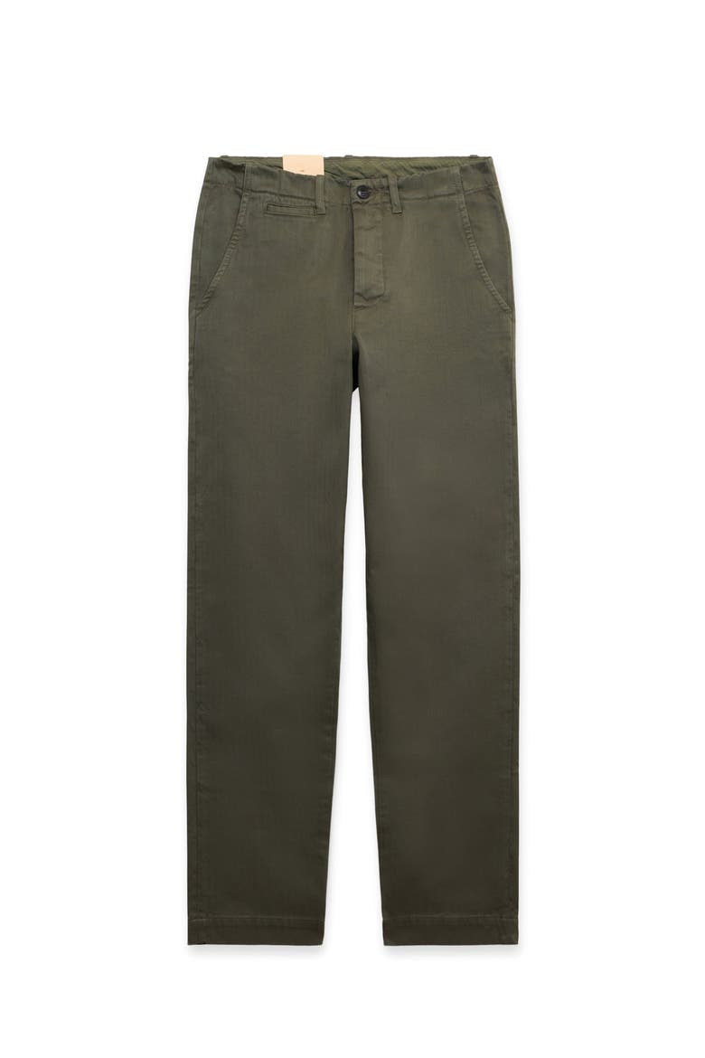 Wallace Herringbone Trousers, Main, color, GREEN
