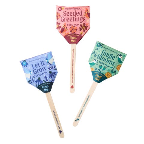 Holiday Seed Pops 3 Pack - Holly Jolly