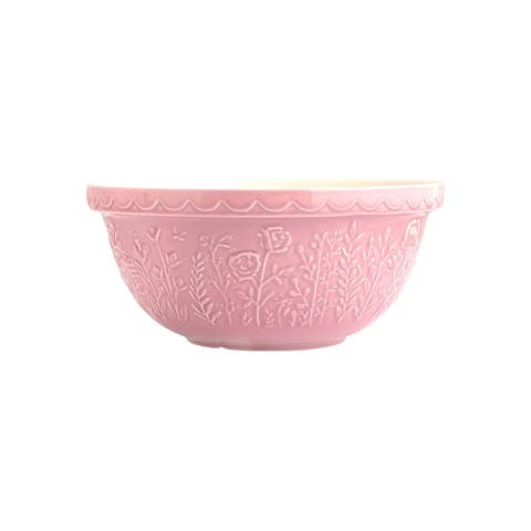 In The Meadow Rose Size 12 Mixing Bowl, 4.25 Quart, Pink