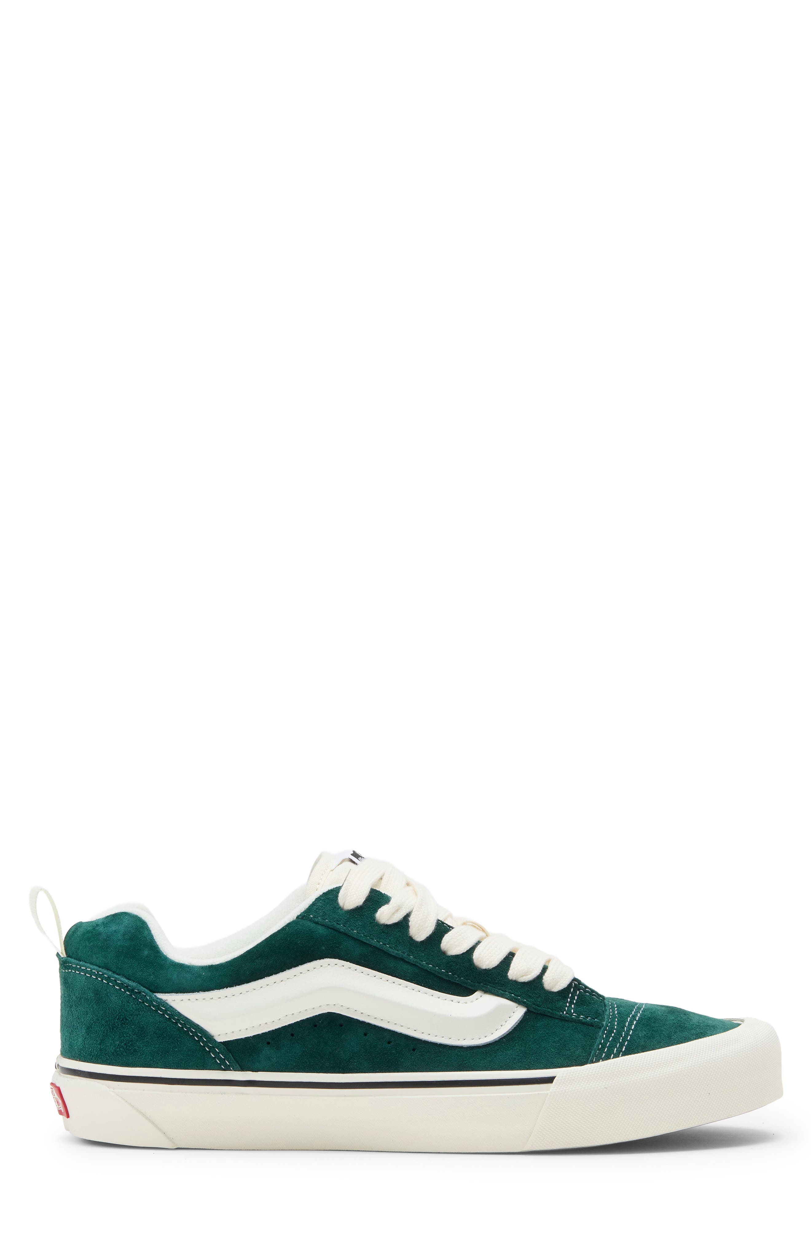 Knu Skool Suede Sneaker, Alternate, color, GREEN