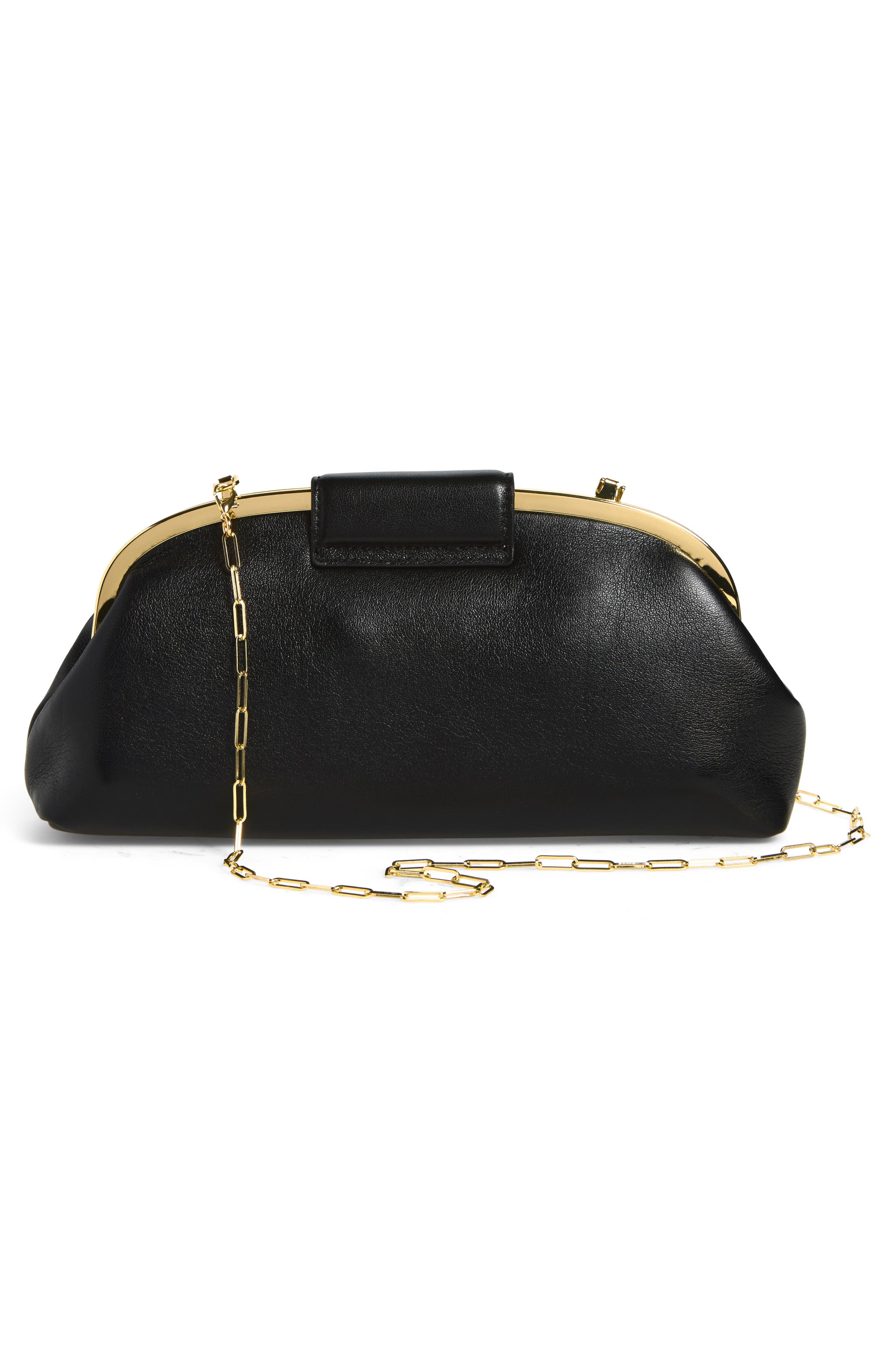Noemi Clutch, Alternate, color, BLACK
