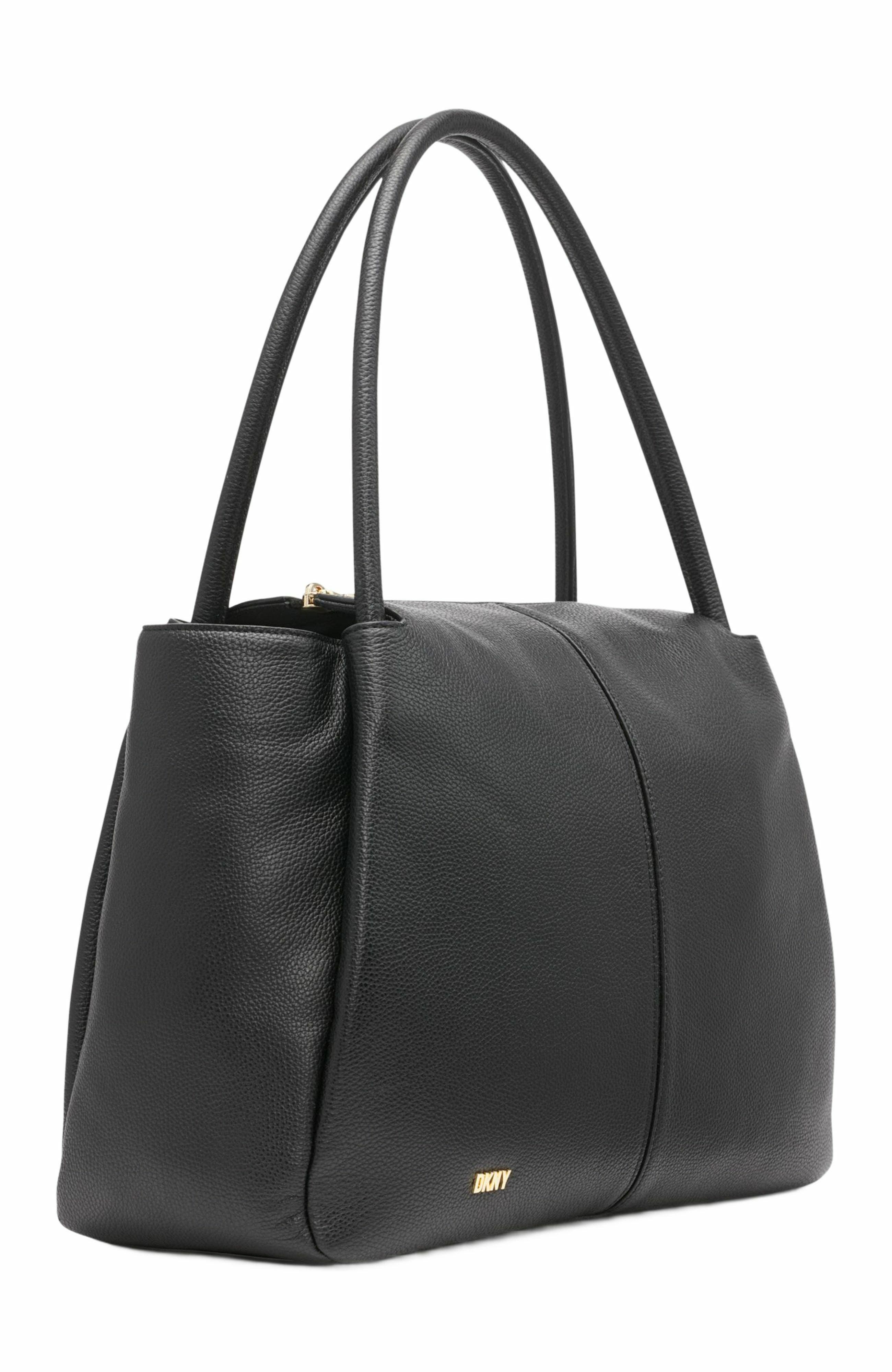 DKNY Sabina Tote Bag, Alternate, color, Blk/Gold