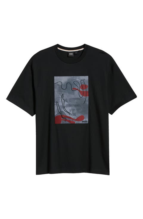 Tames Cotton Graphic T-Shirt