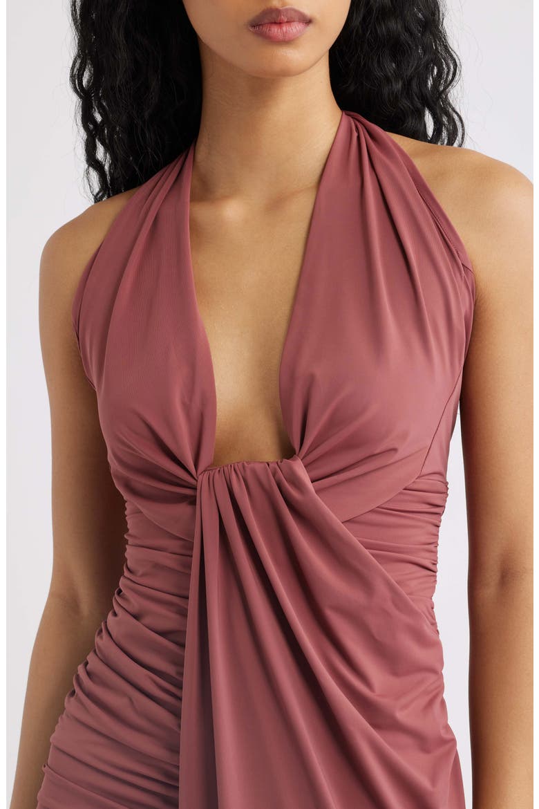 nine west halter maxi dress Nine West Womens Lillian Maxi Halter Dress No Martinique