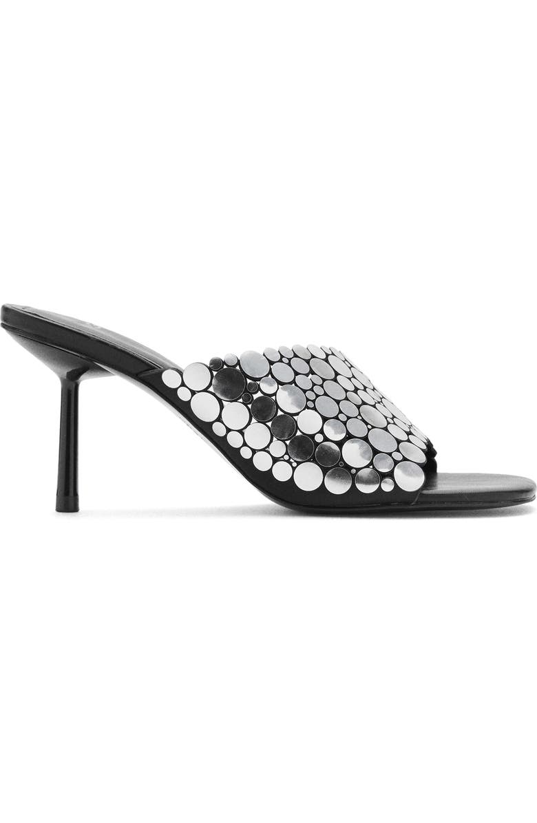 MANGO Metallic Deco Sandal, Alternate, color,