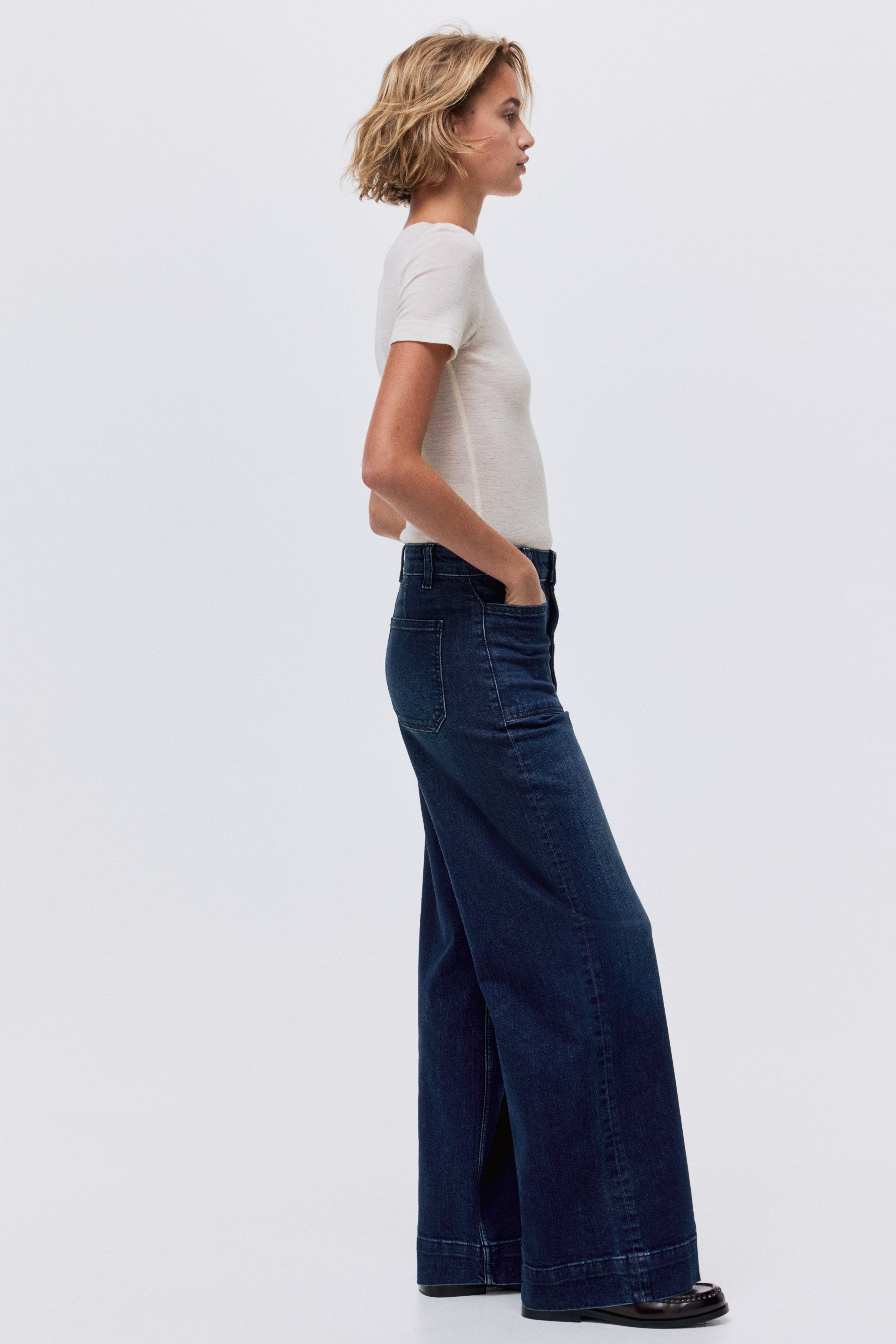 Wide High Jeans - image 4