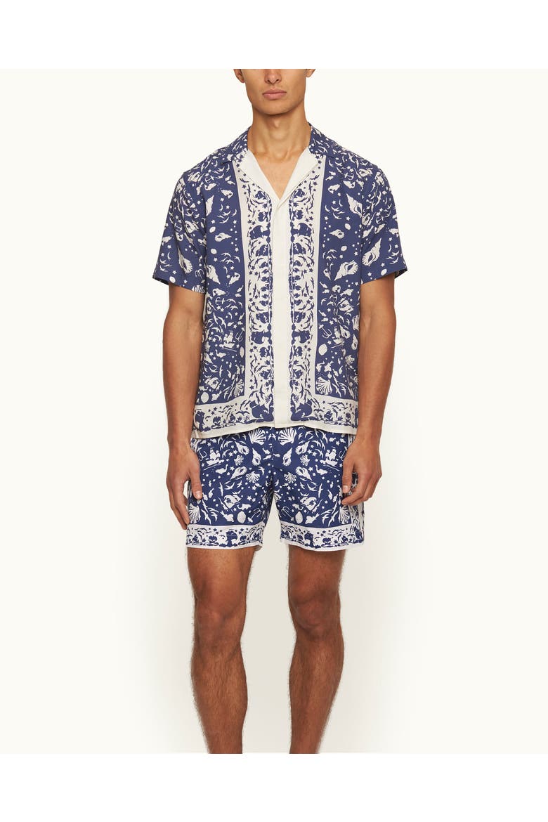 Maitan Relaxed-Fit Shirt, Main, color, River Blue