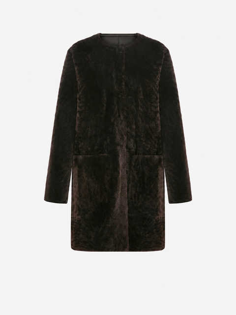 Vivage Reversible Merino Shearling Coat