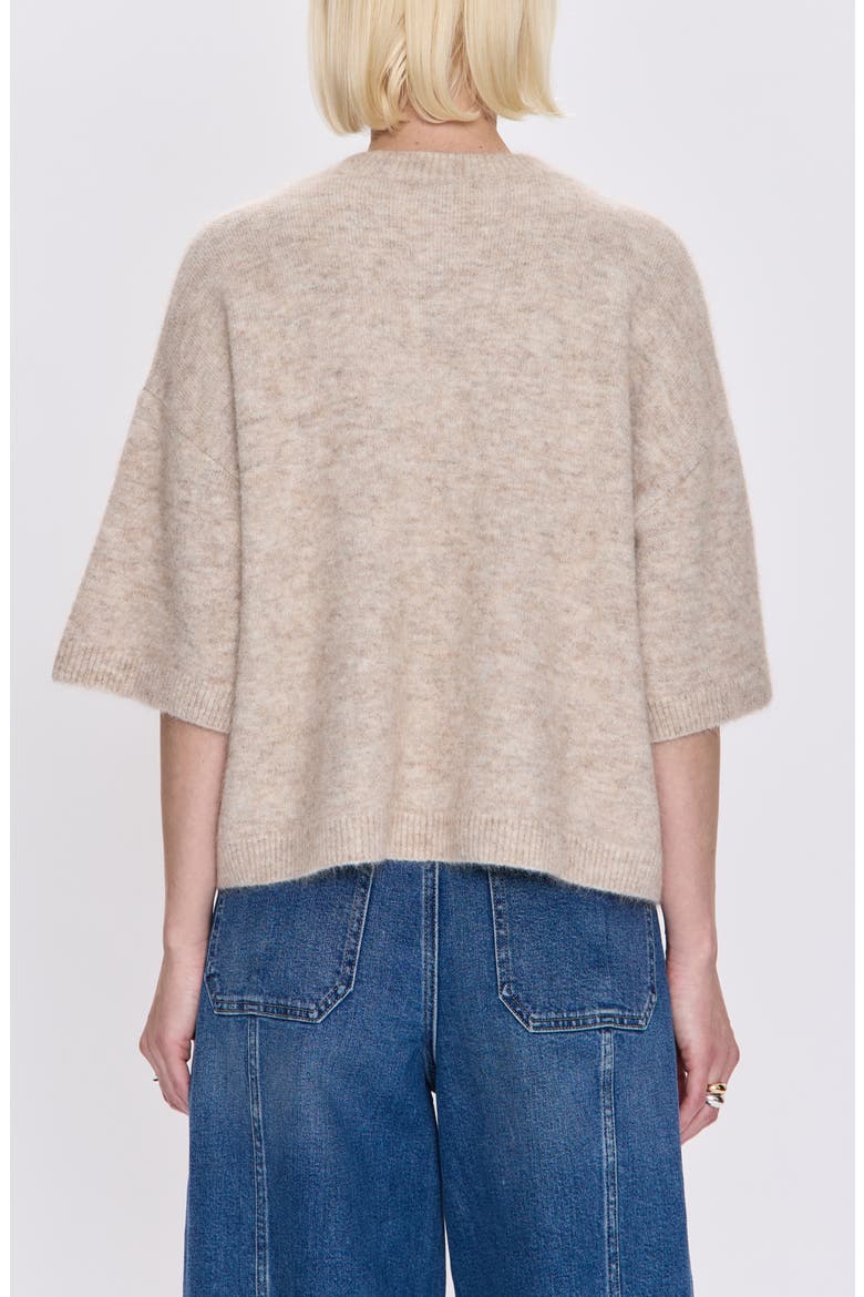 Shiloh Boxy Sweater, Alternate, color, OATMEAL