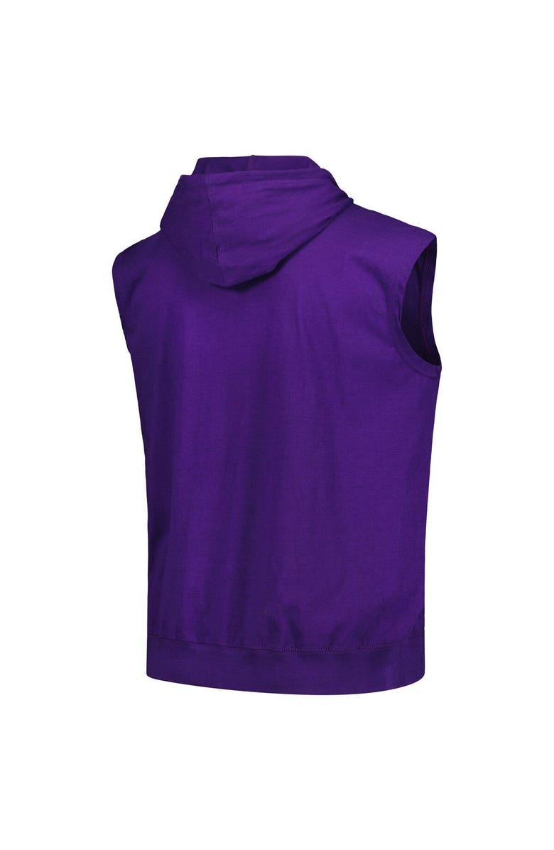 FANATICS Men's Fanatics Branded Purple Phoenix Suns Jersey Muscle Pullover Hoodie, Alternate, color, Purple