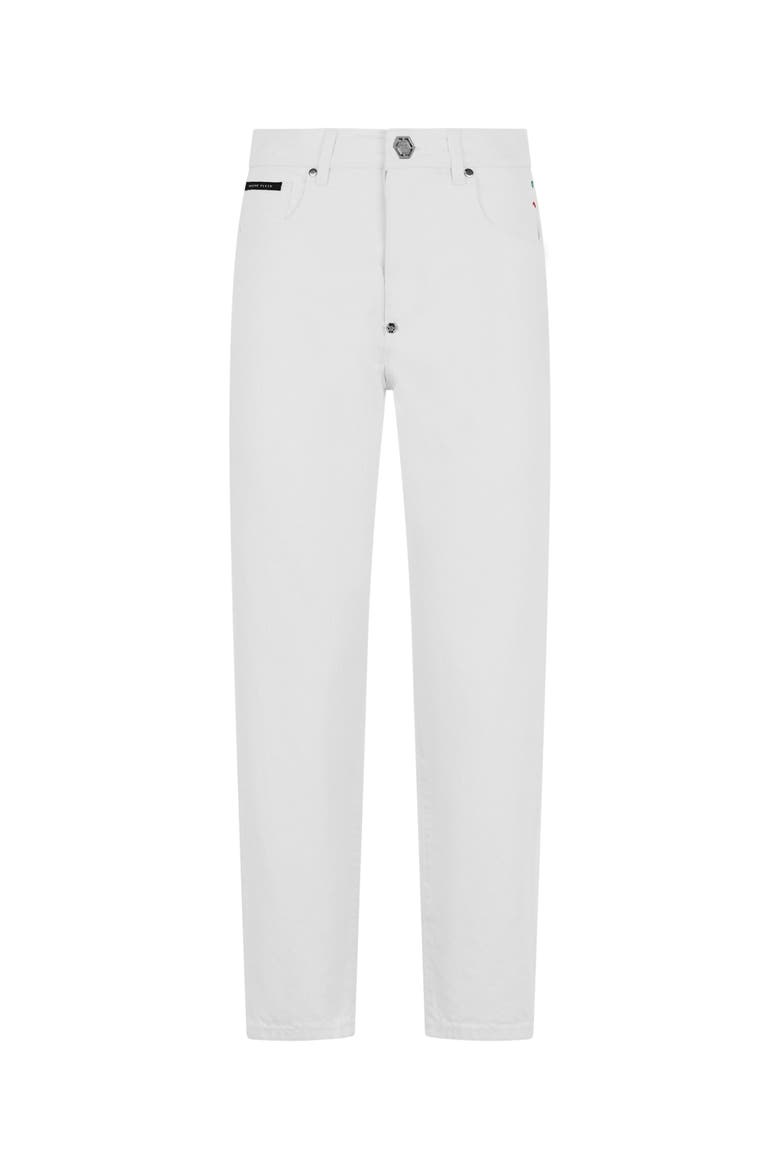 Mom Fit Jeans Basic Women, Main, color, OffWhite