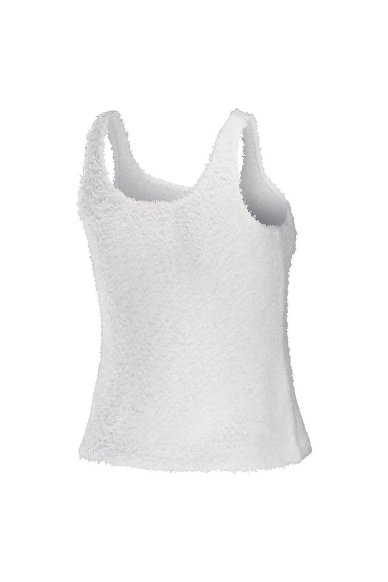 Women's WEAR by Erin Andrews Cream Kansas City Chiefs Cozy Scoop Neck Tank Top & Pants Sleep Set, Alternate, color, Cream