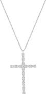 Bony Levy Mika Diamond Cross Pendant Necklace