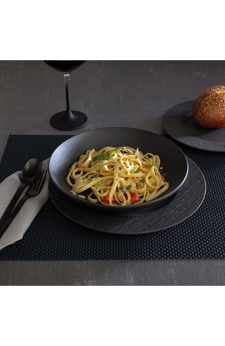 Villeroy & Boch Manufacture Rock 12 Piece Set, Alternate, color, Black