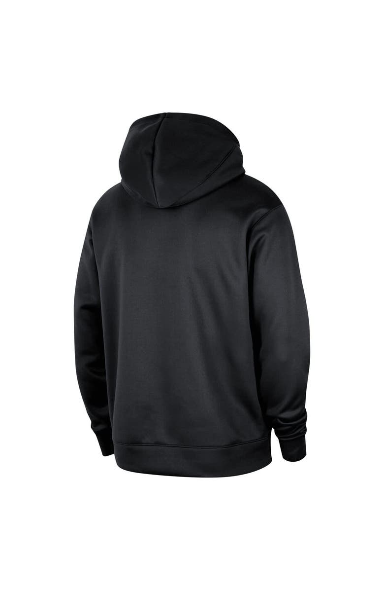 Nike Men's Nike Black Sacramento Kings 2024/25 Spotlight On-Court Practice Performance Pullover Hoodie, Alternate, color, Black