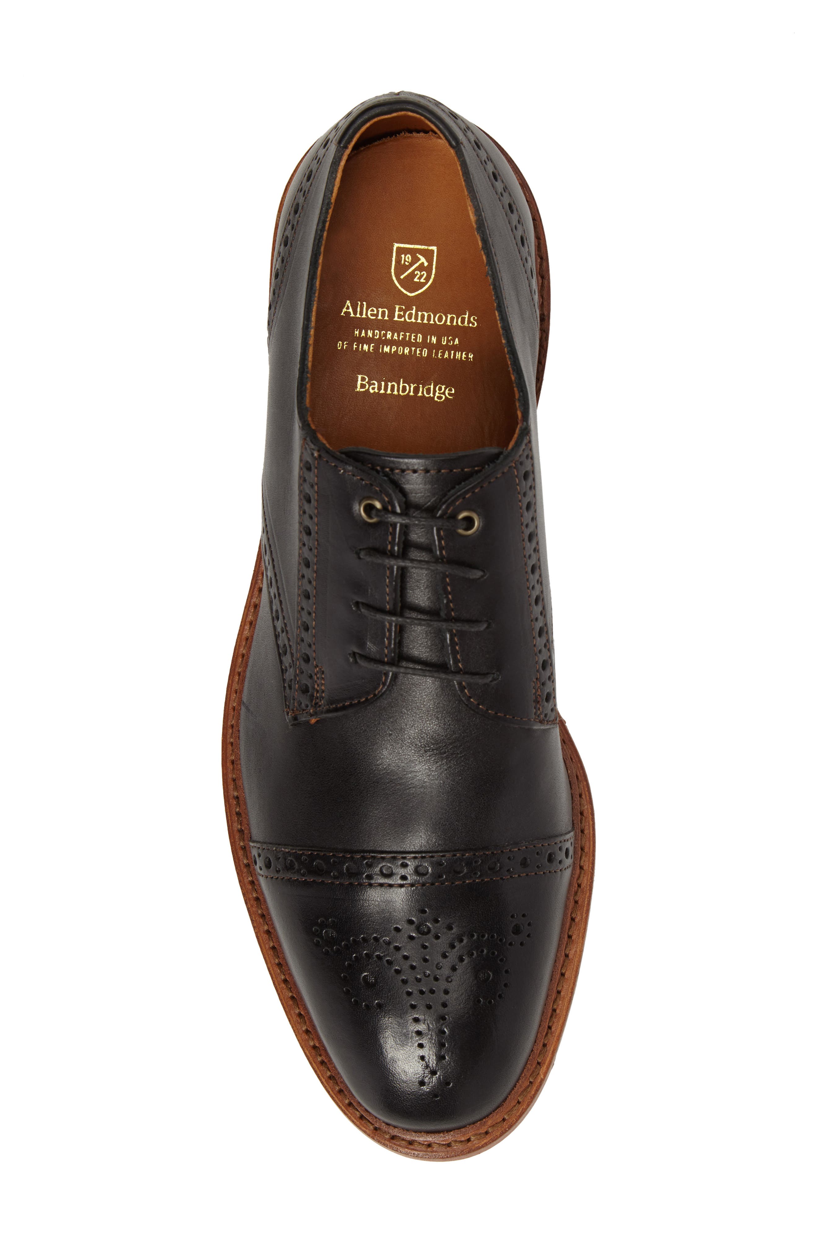 Allen Edmonds 'Bainbridge' Cap Toe Derby, Alternate, color, 
