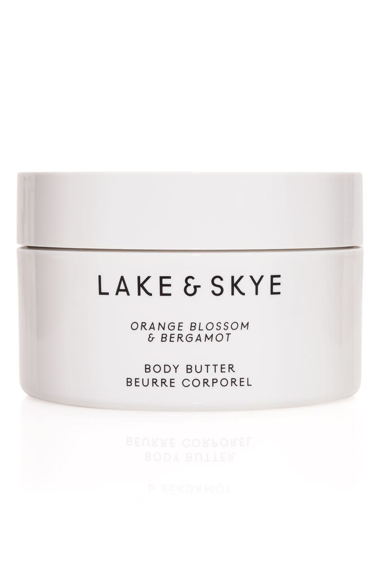 Lake & Skye Orange Blossom & Bergamot Body Butter, Main, color, 