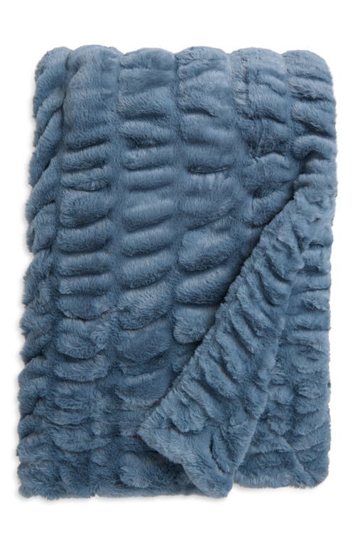 Lola Blankets Original Throw Blanket In Blue