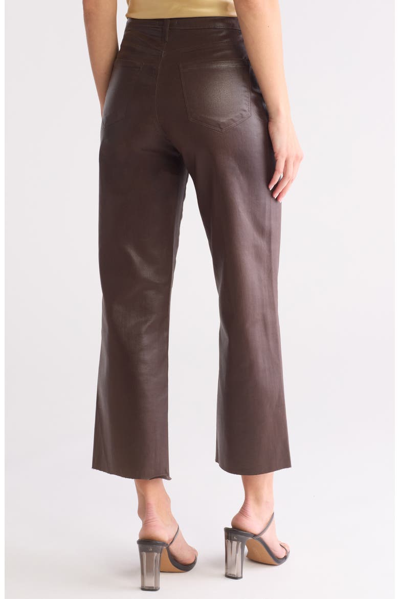Wanda Raw Hem Crop Jeans, Alternate, color, ESPRESSO C