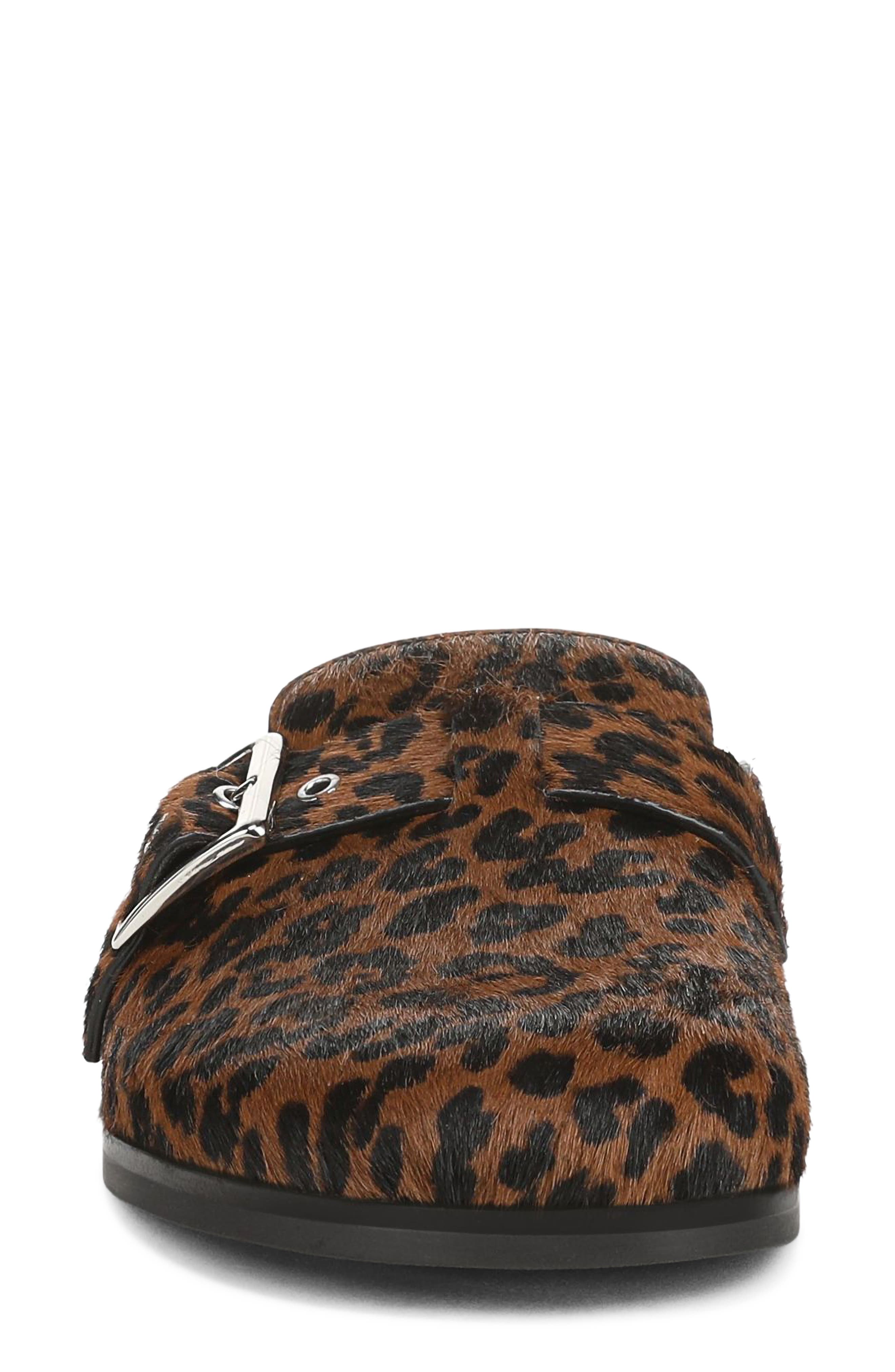 Leon Genuine Calf Hair Loafer Mule, Alternate, color, BROWN MULTI