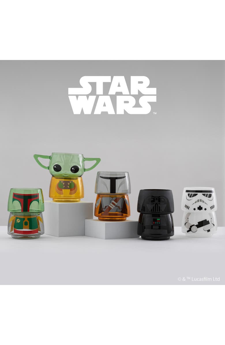 JoyJolt x Star Wars<sup>™</sup> Darth Vader<sup>™</sup> Set of 2 Stacking Mugs, Alternate, color, Darth Vader