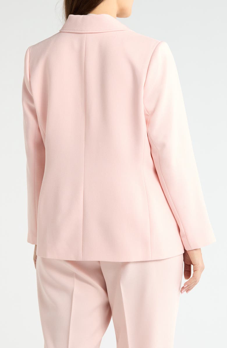 Tahari ASL One-Button Blazer, Alternate, color, Slipper Pink