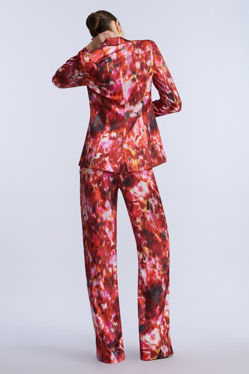 Bcbg Washed Floral Pant In Multi