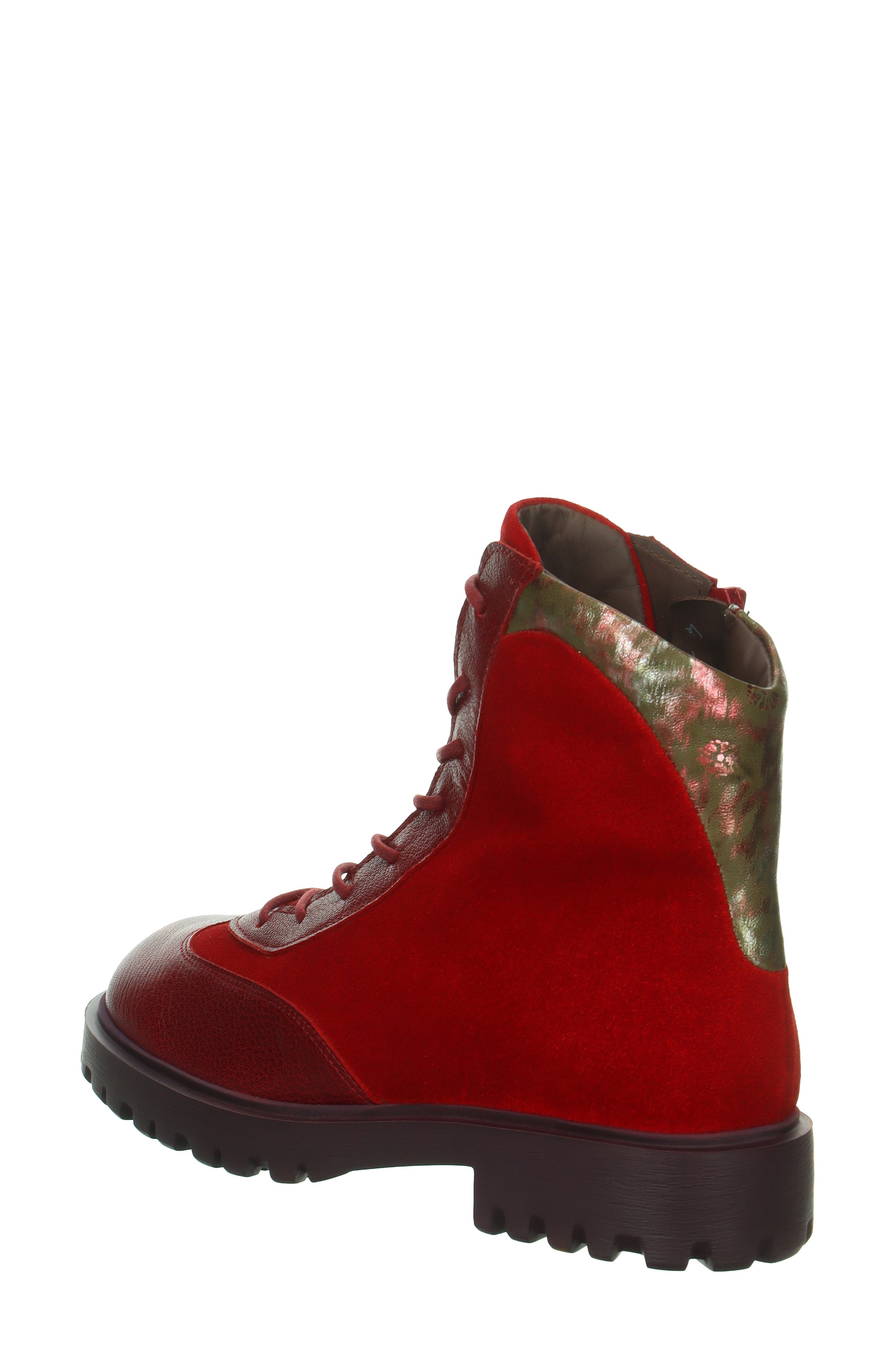 Trento Leather Ankle Boot, Alternate, color, MELOGRANO/ KOMBI
