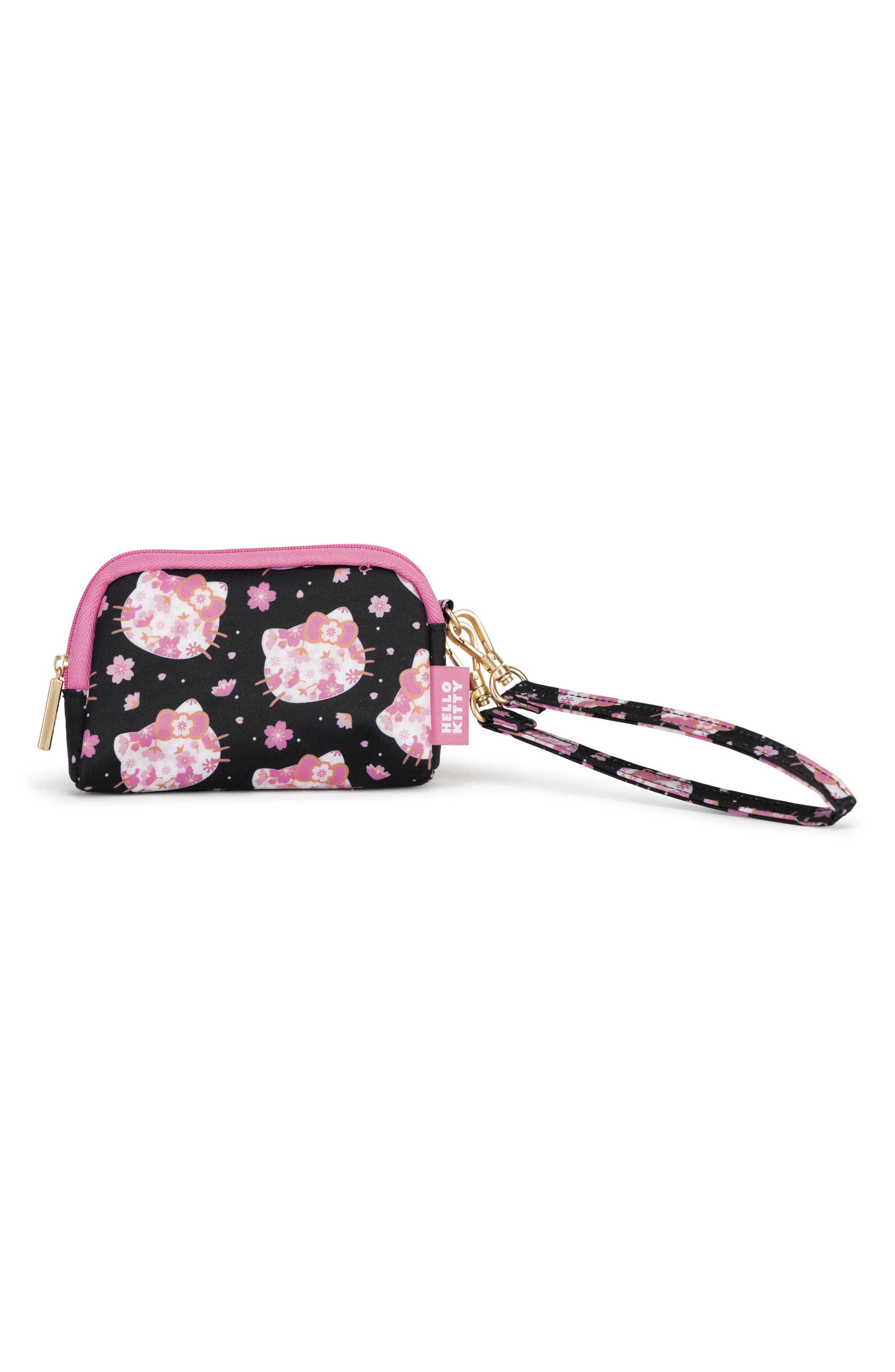 JuJuBe Be Set Zip Top Case, Alternate, color, Cherry Blossoms