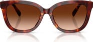 COACH 56mm Gradient Square Sunglasses