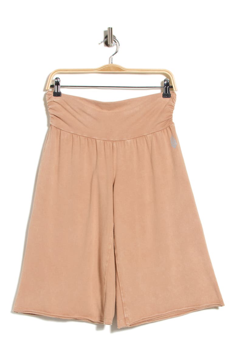 Hot Shot Renewal High Waist Wide Leg Pants, Alternate, color, SANDY