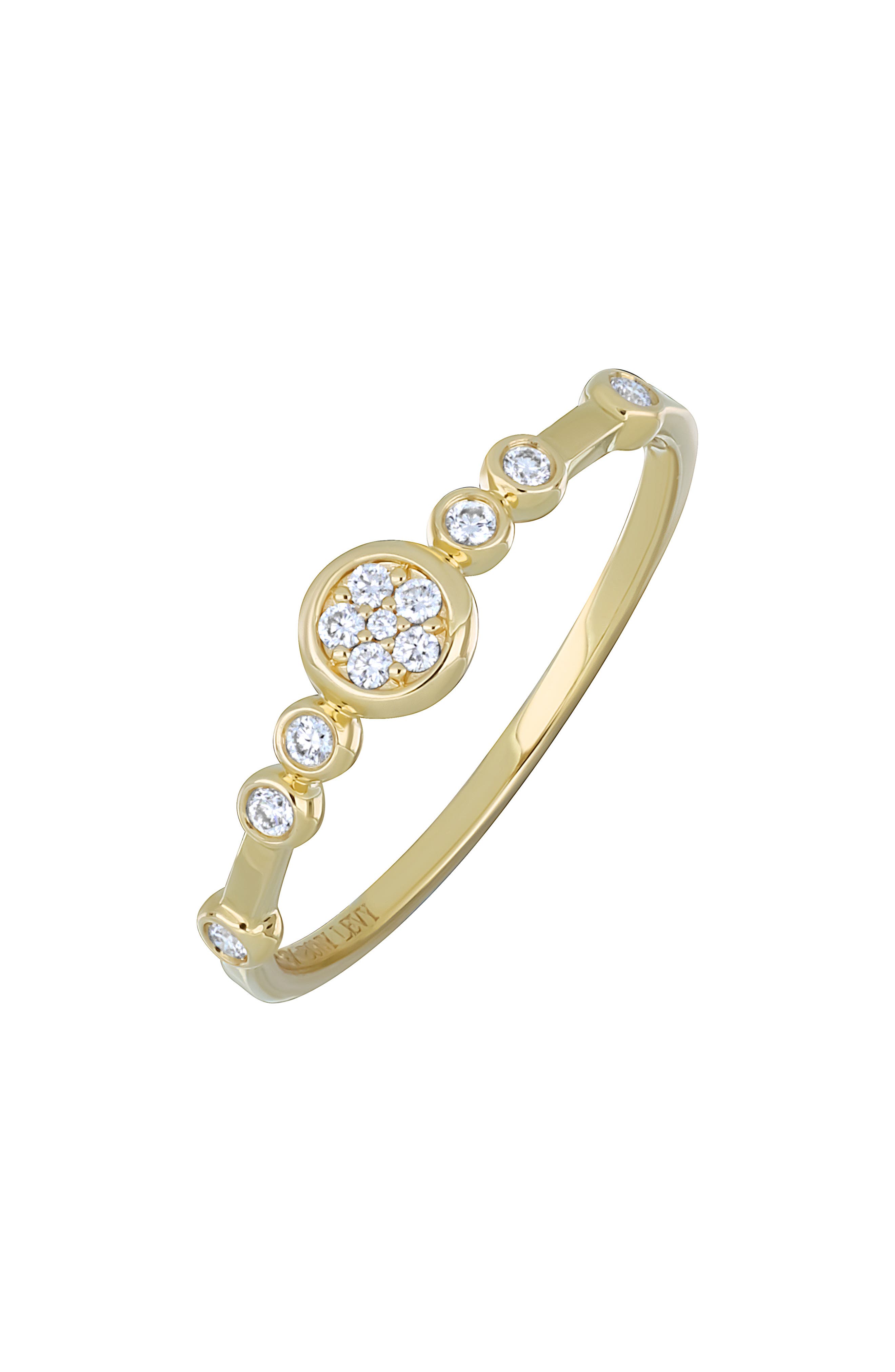 Bony Levy Monaco Diamond Stacking Ring