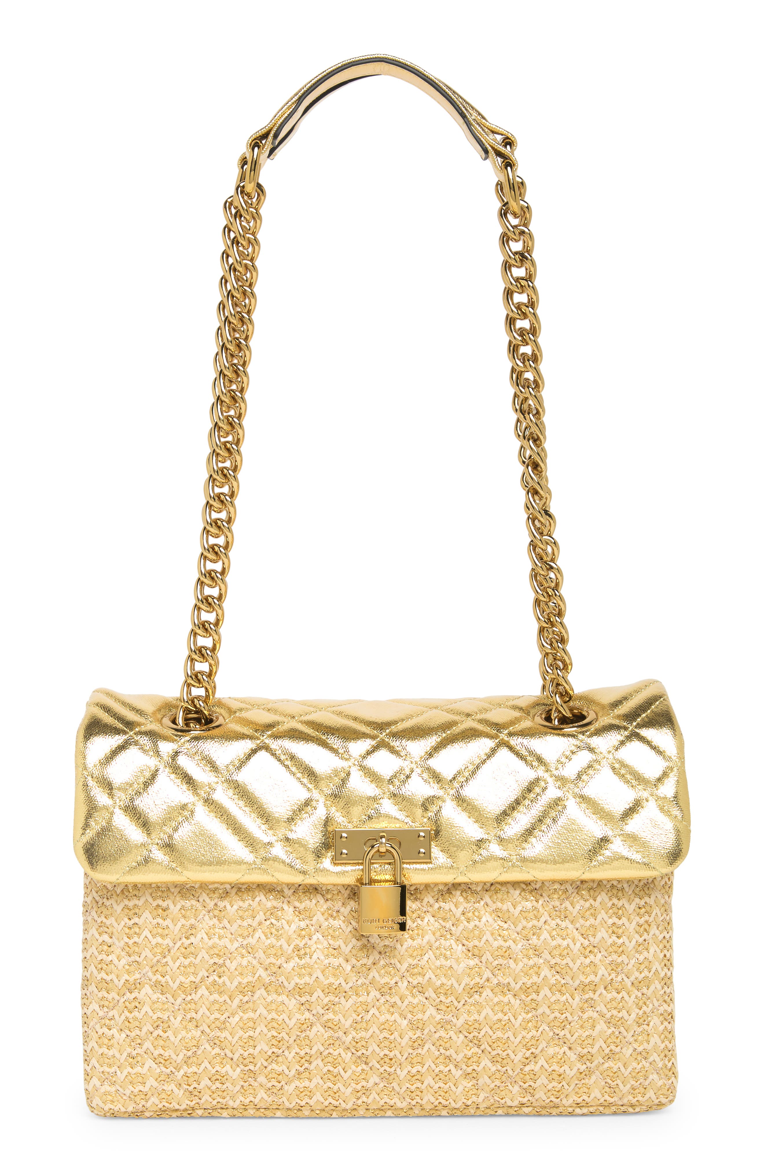 Brixton Raffia Lock Shoulder Bag (Women) | Nordstromrack