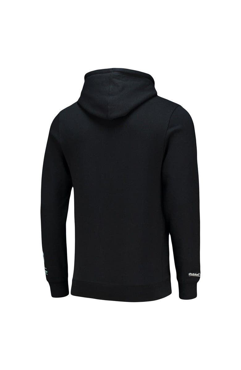 Mitchell & Ness Men's Mitchell & Ness Black Charlotte FC Monogram Pullover Hoodie, Alternate, color, 