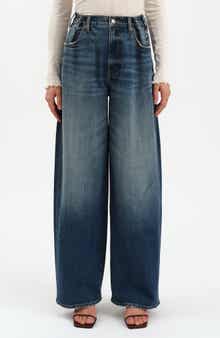 DAZE Highland High Waist Wide Leg Jeans