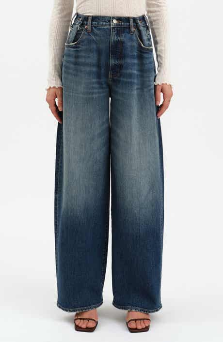 DAZE Highland High Waist Wide Leg Jeans