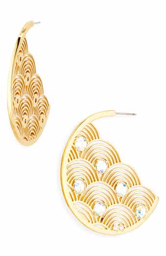 Kurt Geiger London Southbank Rainbow Hoop Earrings