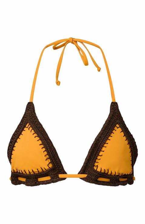 Crochet Combo Triangle Top