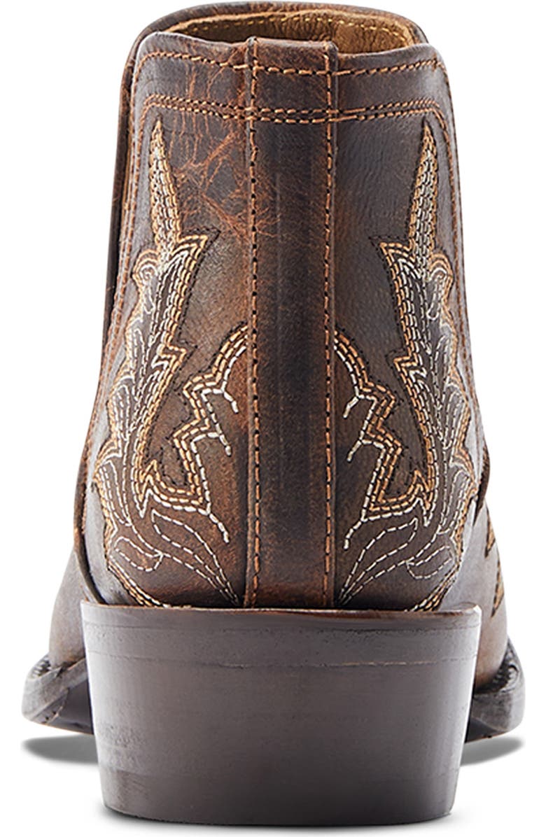 Ariat Dixon Low Heel Western Boot, Alternate, color, Rhino Tan Print