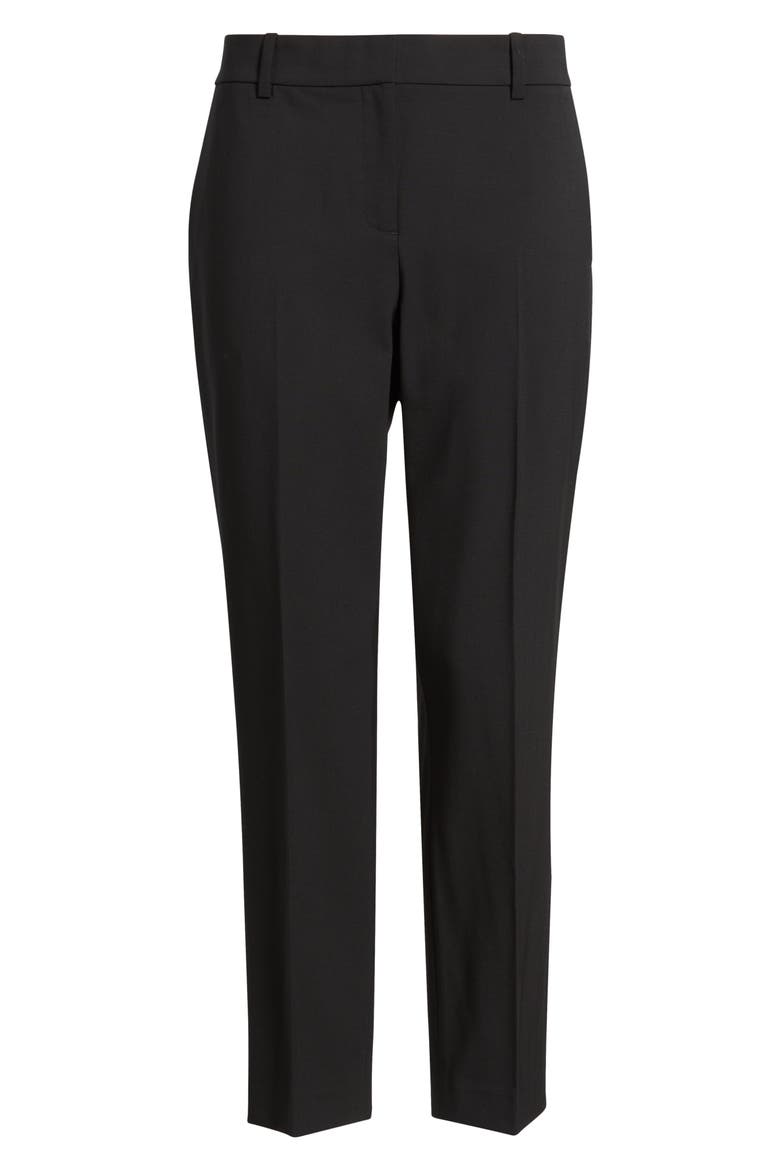 Treeca 2 Crop Suit Pants, Alternate, color, BLACK