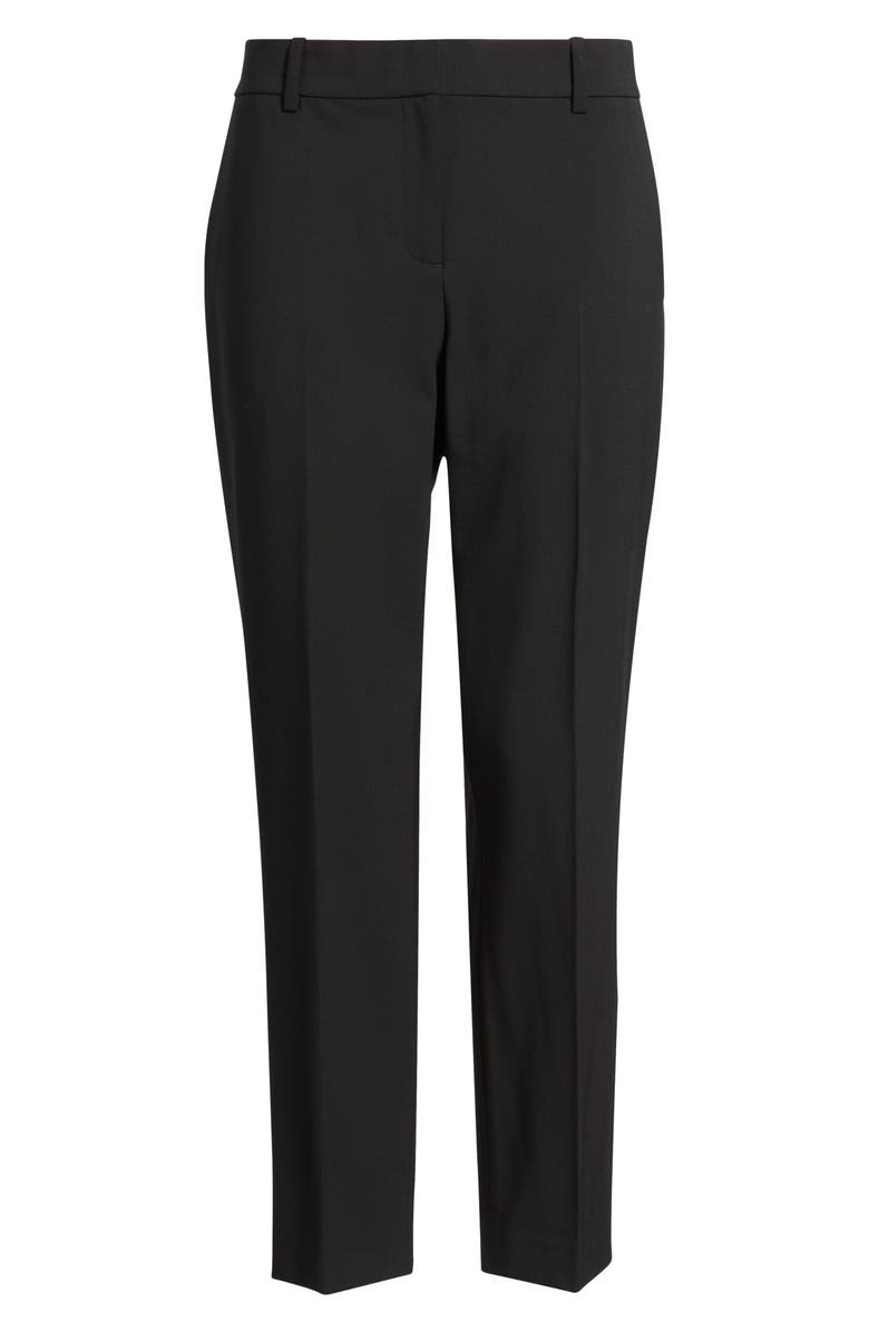 Theory Treeca 2 Crop Suit Pants, Alternate, color, Black