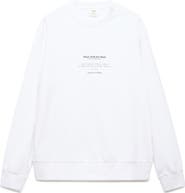 MANGO Cotton Graphic Print Sweatshirt