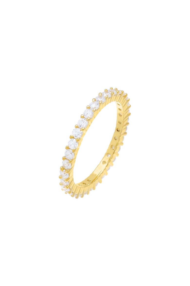 CZ Thin Eternity Band, Main, color, Gold