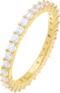 BY ADINA EDEN CZ Thin Eternity Band