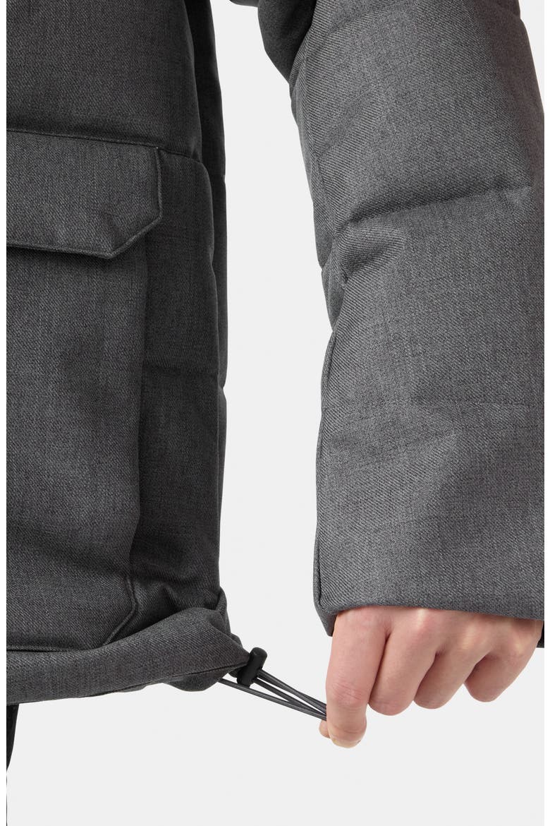 Chill Puffy Parka, Alternate, color, THUNDER GREY