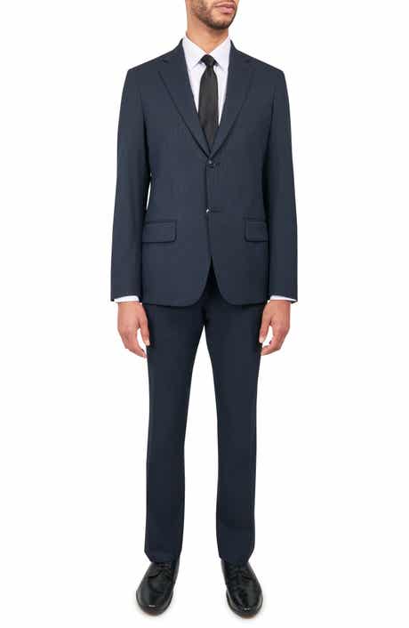 W.R.K Tailored Slim Fit Pinstripe Suit